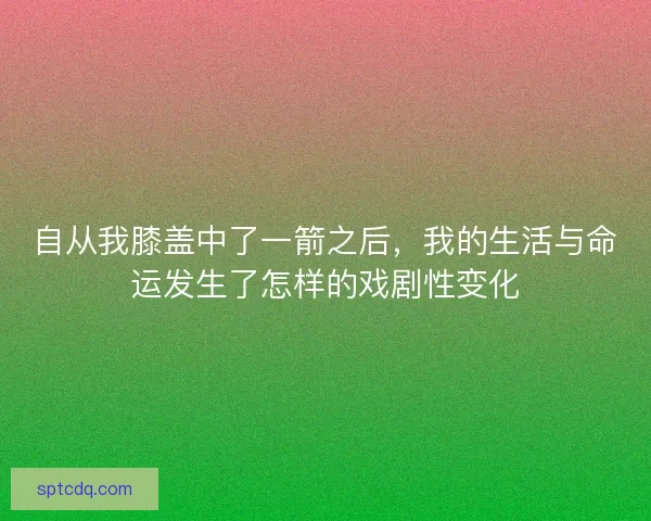 自从我膝盖中了一箭之后，我的生活与命运发生了怎样的戏剧性变化